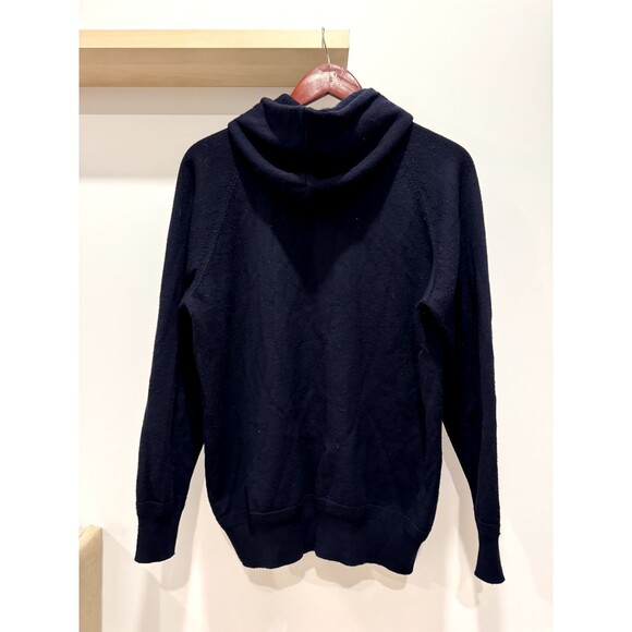 Still by Hand Mens Small (3) 100% Wool Blue Hoodie Japan Oversized Soft Handmade - Picture 2 of 6